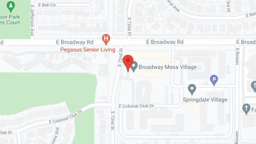 Broadway Mesa Village in google map