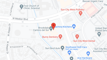 Brookdale Camino del Sol in google map