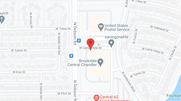 Brookdale Central Chandler in google map