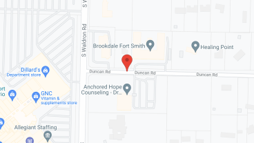 Brookdale Fort Smith in google map
