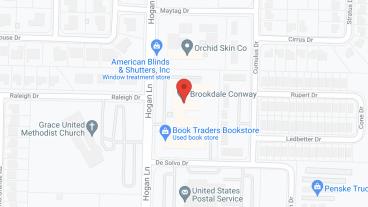Brookdale Conway in google map