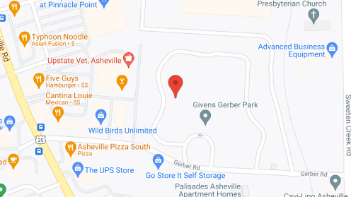 Map of the neighborhood around 60 Givens Gerber Park