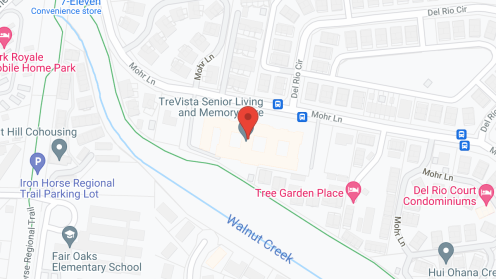 Map of the neighborhood around TreVista Senior Living at Concord