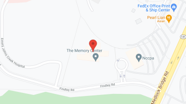 The Memory Center Atlanta in google map