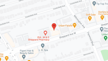The Kensington Place Retirement Residence in google map