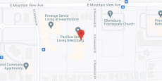 Pacifica Senior Living Ellensburg in google map