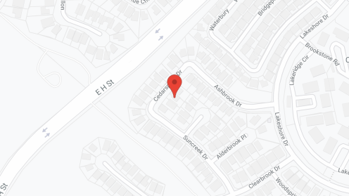 Map of the neighborhood around Ivy Park at Otay Ranch