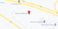 Sunrise of Bridgewater in google map