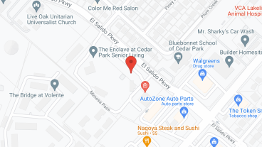 The Enclave at Cedar Park Senior Living in google map