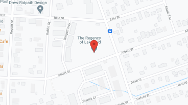 The Regency of Lakefield in google map