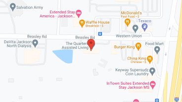 The Quarters Assisted Living in google map