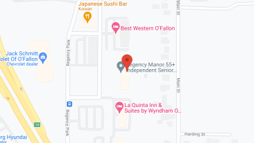 Regency Manor in google map