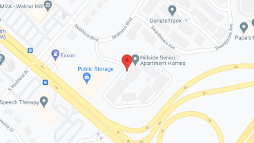 Hillside Senior Living in google map