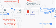 The Ridge at Lansing in google map