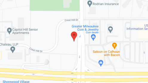 Map of the neighborhood around Lakewood Transitional Assisted Living and Memory Care