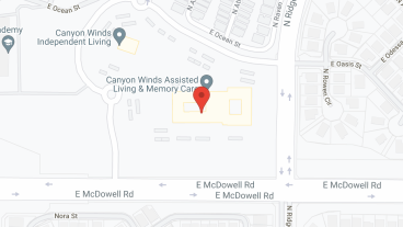 Canyon Winds Assisted Living  and Memory Care in google map