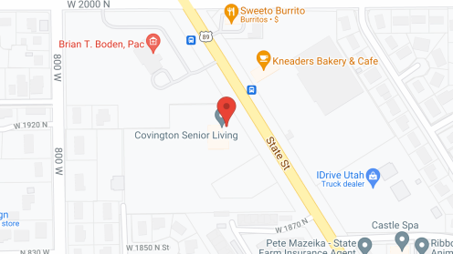 Map of the neighborhood around Covington Senior Living