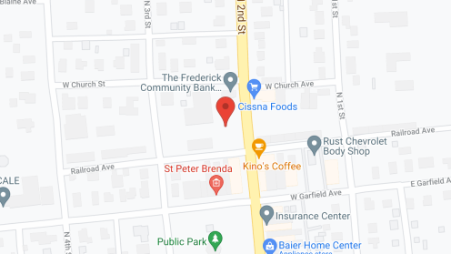 Map of the neighborhood around Creekside Terrace