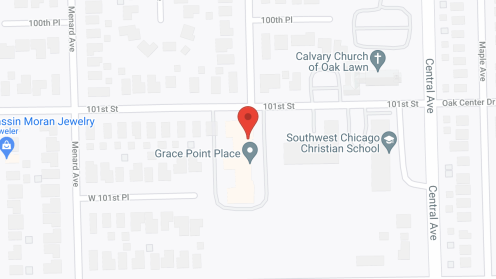 Map of the neighborhood around Grace Point Place Memory Care