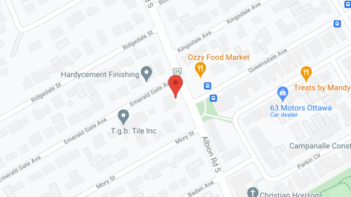Map of the neighborhood around Amelie Residence