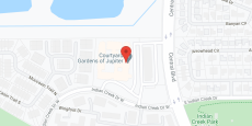 Courtyard Gardens of Jupiter in google map