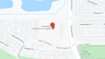 Courtyard Gardens of Jupiter in google map