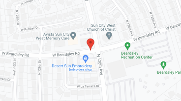 Avista Sun City West in google map