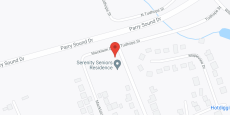 Serenity Seniors Residence in google map