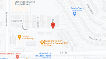StoneyBrook Suites Sioux Falls in google map