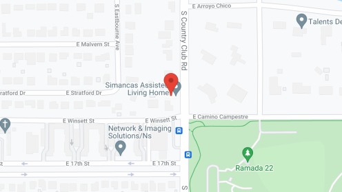 Map of the neighborhood around Casa Encanto
