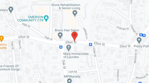 Map of the neighborhood around Stone Rehabilitation and Senior Living