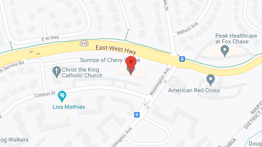 Sunrise of Chevy Chase in google map