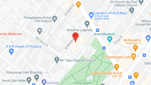 Map of the neighborhood around Maple Village