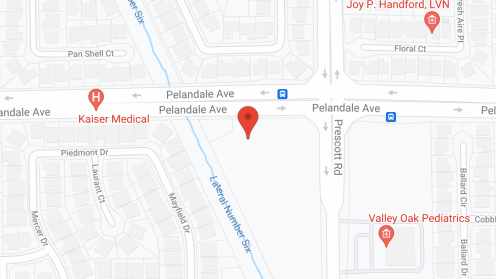 Map of the neighborhood around El Rio Memory Care