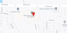 Life Care Center of Andover in google map