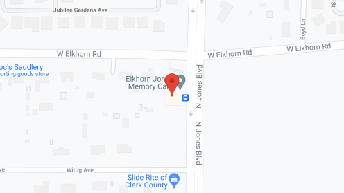 Map of the neighborhood around Elkhorn Jones Memory Care