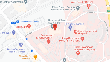 Grossmont Post Acute in google map