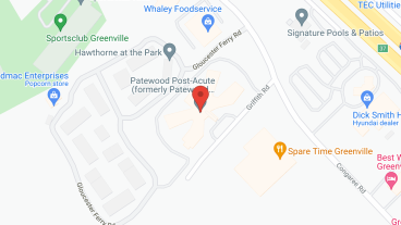 Patewood Rehabilitation And Healthcare Centers in google map