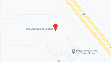 The Meadows of Delphos in google map