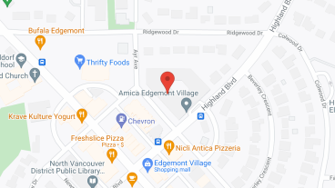 Amica Edgemont Village in google map