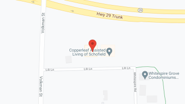 Copperleaf Memory Care of Schofield in google map
