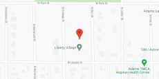 Liberty Village of Adams in google map