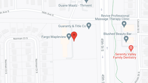 Map of the neighborhood around Maple View Memory Care