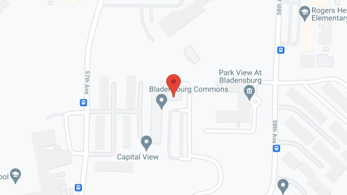 Map of the neighborhood around Bladensburg Commons
