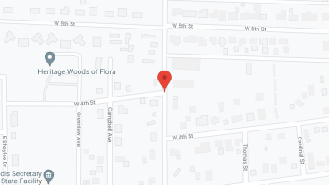Heritage Woods of Flora in google map