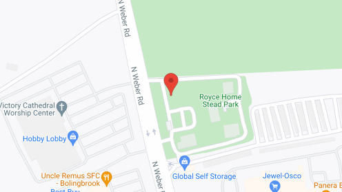 Map of the neighborhood around StoryPoint Bolingbrook
