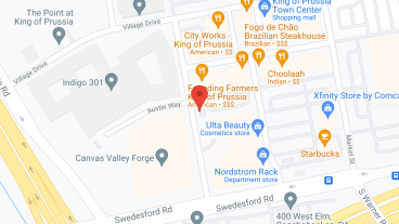 Canvas Valley Forge in google map