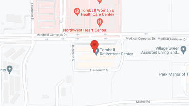 Tomball Retirement in google map
