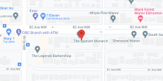 Spanish Monarch in google map