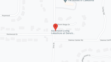 Ascension Living Lakeshore at Siena in google map